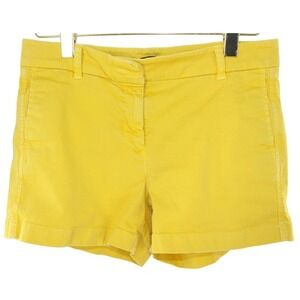 J.Crew Chino Shorts Classic Stretch Twill Size 6 Yellow